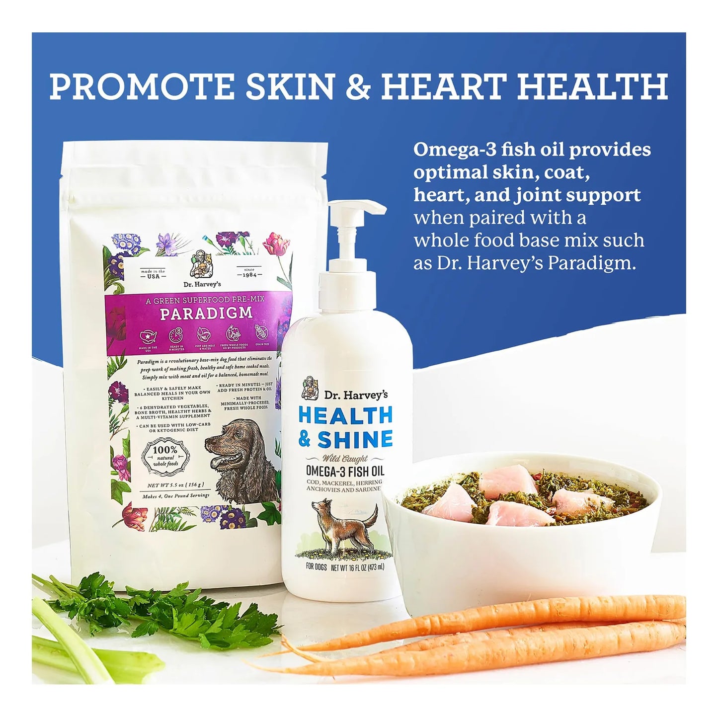 Aceite De Pescado Omega 3 Para Perros Caballa Arenque Anchoas Dr Harveys 16 Oz