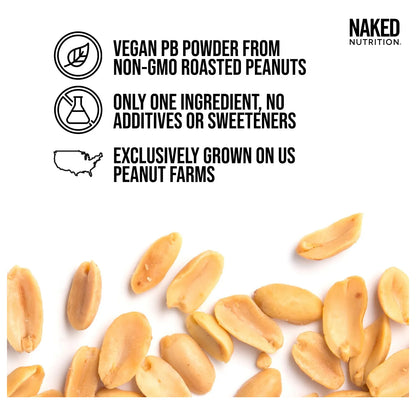 Mantequilla De Mani En Polvo 100 Natural Premium 675 Gr Proteina Vegana Sin Aditivos