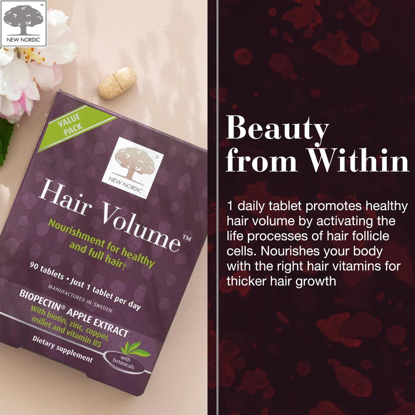 Fortalecedor Capilar Nutritivo 90 Cápsulas Cabello Fuerte Y Sano