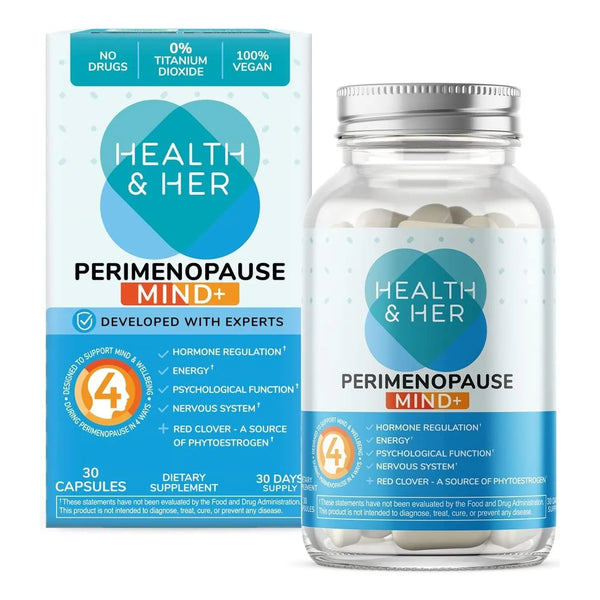Health Her Perimenopausia Mind Suplemento Cognitivo Energía Mental Vegano