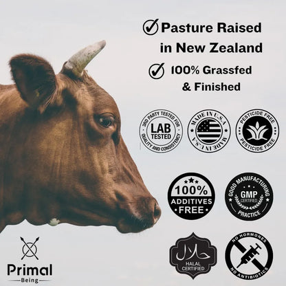 Calostro De Res Alimentado Con Pasto Primal Being Soporte Inmunologico Y Salud Intestinal 3.17 Oz