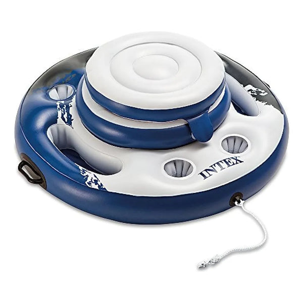 Flotador Inflable Intex Mega Chill Cooler Con Portavasos Para Piscina