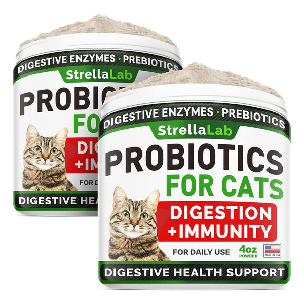 Probióticos En Polvo Para Perros Y Gatos Con Enzimas Digestivas Alivia Diarrea Y Malestar Estomacal