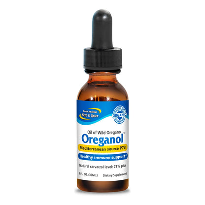 Aceite De Orégano Silvestre Orgánico P73 Paquete De 2 Frasco Apoyo Inmunológico Salud Óptima