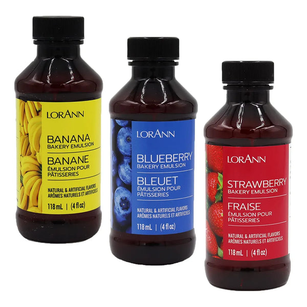 Emulsiones Lorann Oils Para Pastelería Sabores Sin Gluten Apto Keto