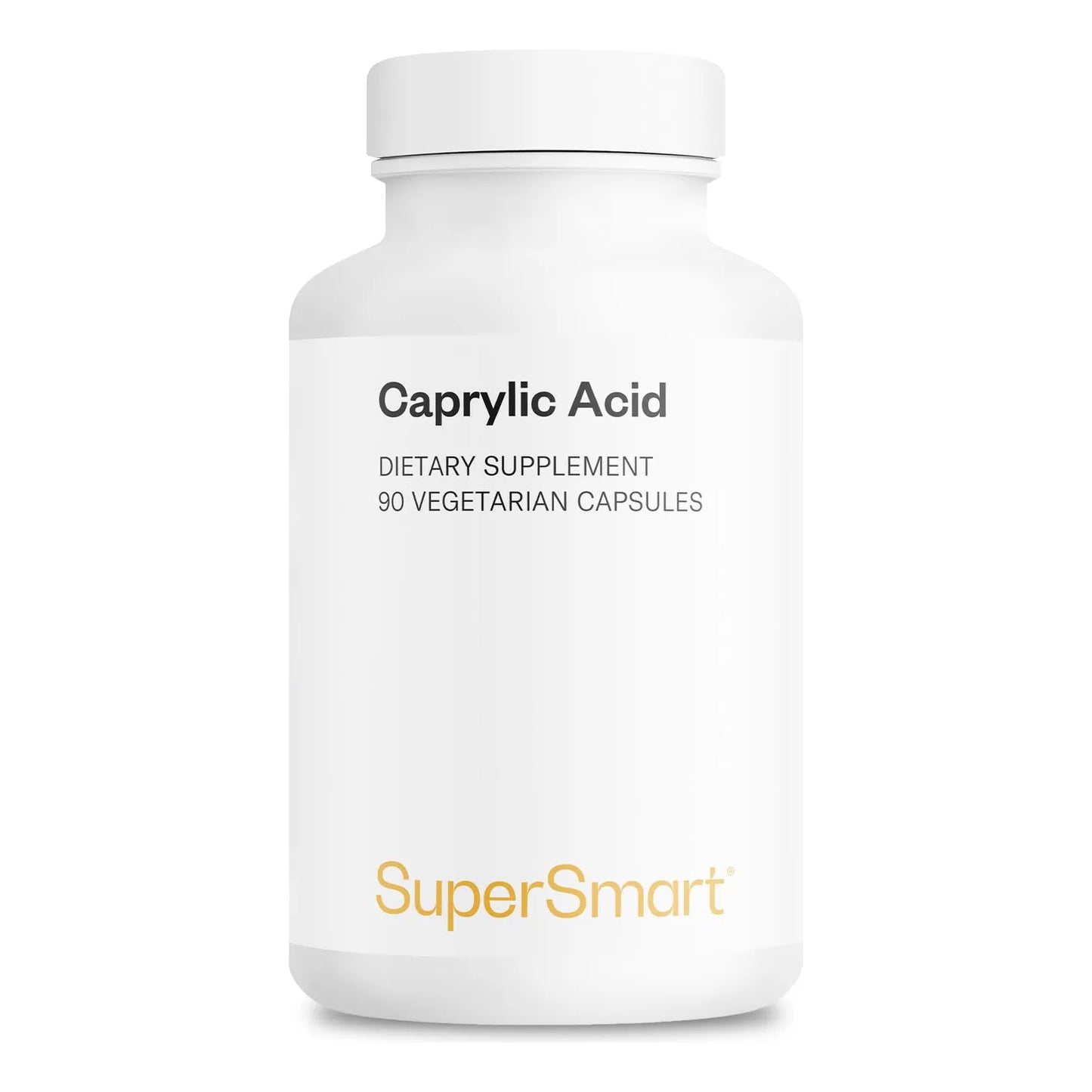 Suplemento De Ácido Caprílico 1350 Mg Mct 90 Cápsulas Vegetarianas Sin Gluten