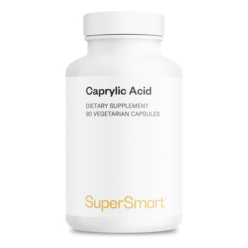 Suplemento De Ácido Caprílico 1350 Mg Mct 90 Cápsulas Vegetarianas Sin Gluten