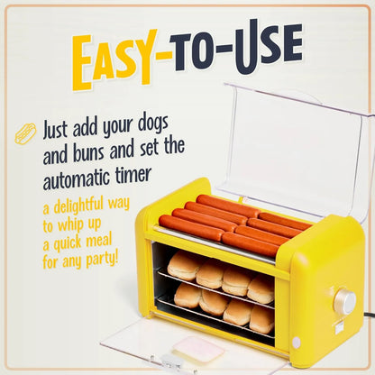 Horno Tostador 8 Rodillos Bollos Extra Grande Temporizador Oscar Mayer
