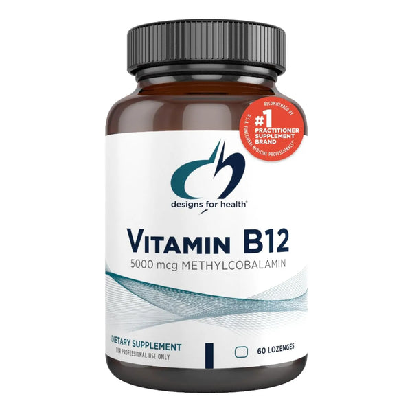 Vitamina B12 Metilcobalamina 5000 Mcg Suplemento Energía Vegano Sabor Bayas