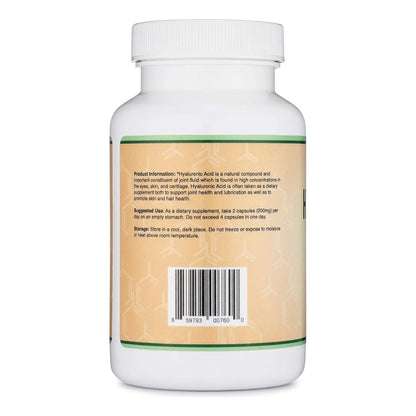 Ácido Hialurónico 200mg 180 Cap Double Wood - Imagen 2
