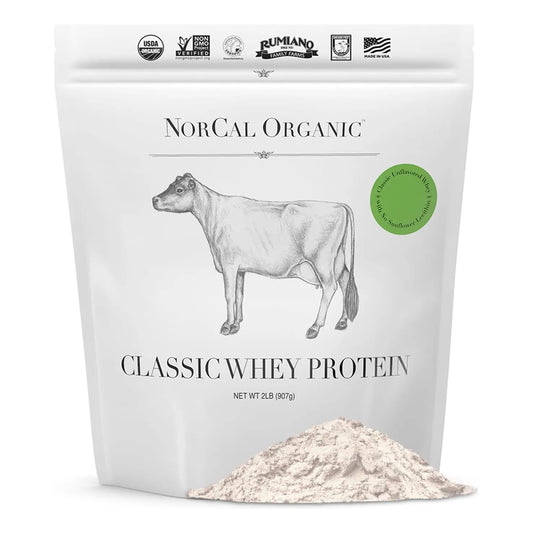 Proteina De Suero De Leche Orgánica 1000 Gramos Alimentada Con Pasto Certificada USDA