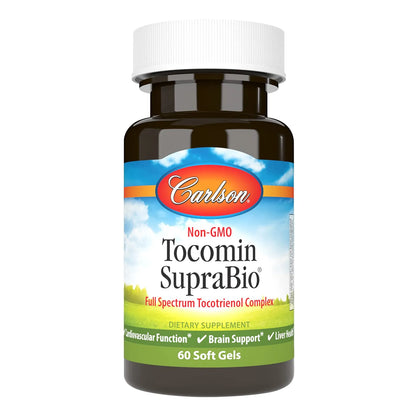 Tocomin SupraBio Complejo Tocotrienol Bio-Mejorado 60 Geles Blandos