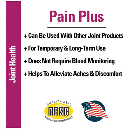 Suplemento Pain Plus Para Perros 120 Masticables Alivia Dolor Articular
