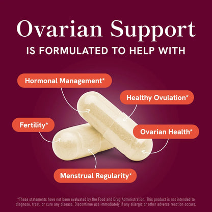 Suplemento Apoyo Ovárico Equilibrio Hormonal Ovulación Saludable