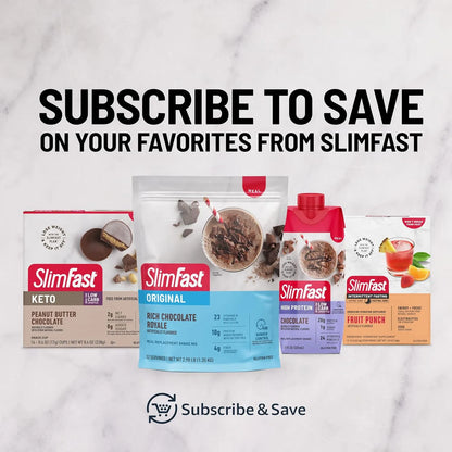SlimFast Original Vainilla Batido De Reemplazo De Comidas Para Bajar De Peso