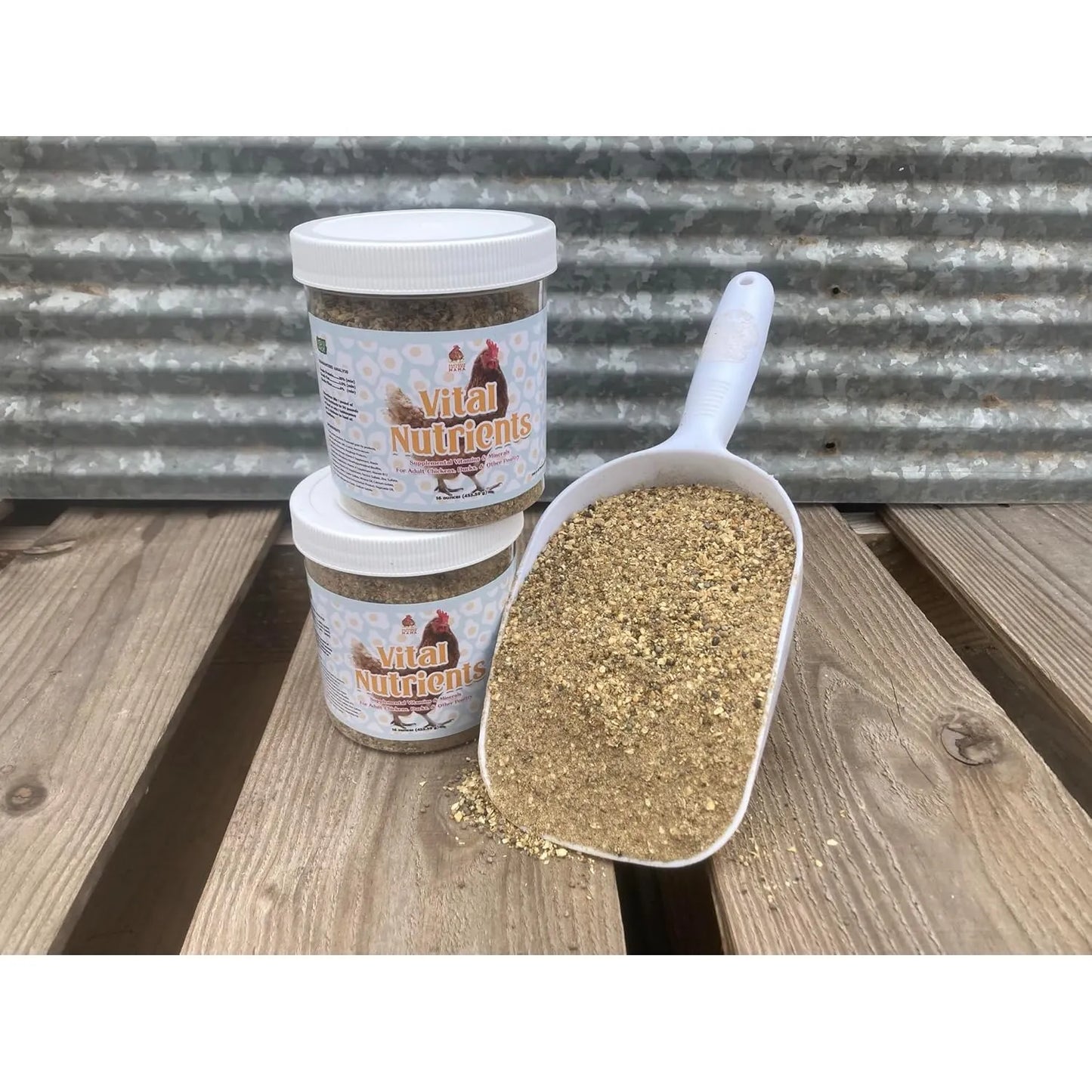 Vitaminas De Pollo Refuerzo De Huevos Aves Corral 680 Gramos Nutricion Premium