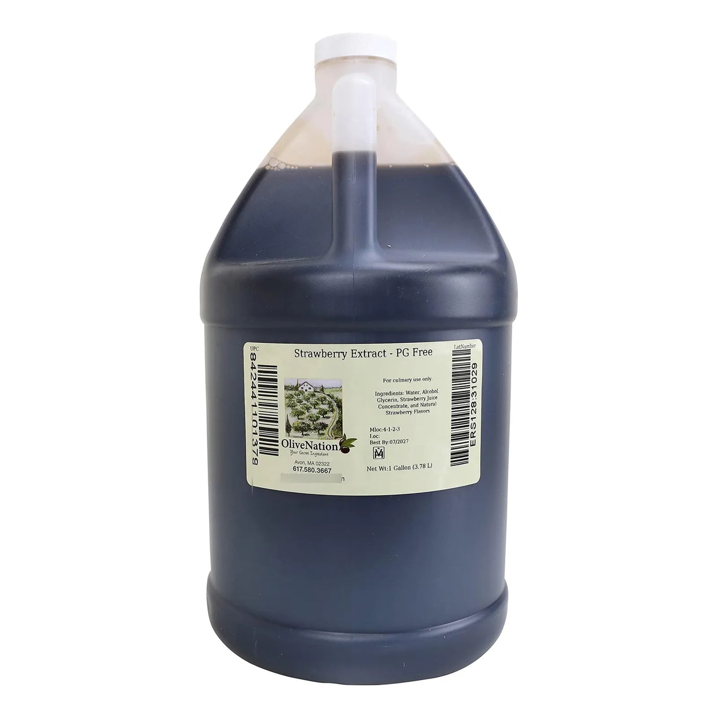 Extracto Puro De Fresa 32 Oz Sabor Natural Intenso Sin Aditivos
