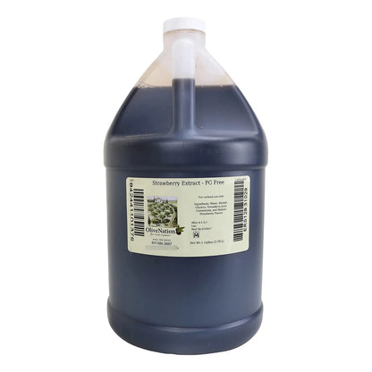Extracto Puro De Fresa 32 Oz Sabor Natural Intenso Sin Aditivos