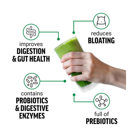Polvo De Superalimentos Verdes Force Factor Para Digestión Y Energía