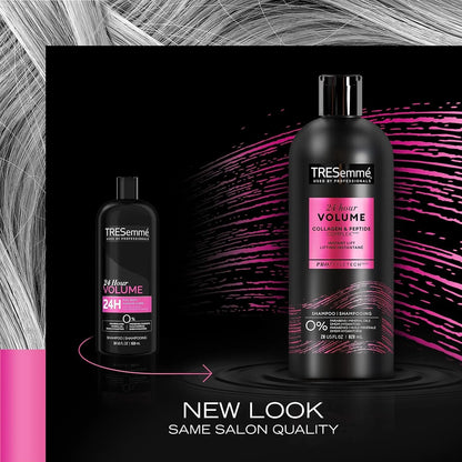 Tresemme Voluminizador Champu Acondicionador 24h 828ml Cabello Con Volumen Profesional