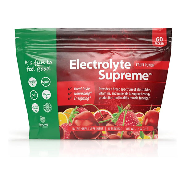 Electrolitos Completo Sabor Ponche Frutas 60 Porciones Oligo Hidratación Óptima Y Energía