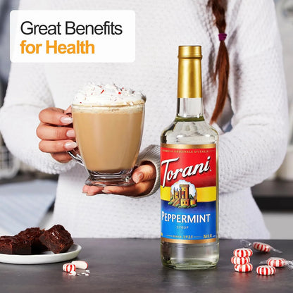 Paquete De 3 Jarabes Otoño Invierno Calabaza Menta Caramelo Torani Importado