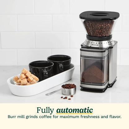 Molinillo Automático Cuisinart DBM8AMZ Supreme Grind Acero Inoxidable 18 Niveles Molienda
