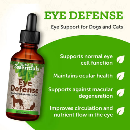 Defensa Ocular Para Mascotas Mezcla Hierbas Caléndula Arándano Salud Visual
