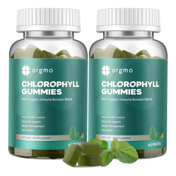 Gomitas Clorofila Desodorante Corporal Paquete 2 Unidades Suplemento Vegano