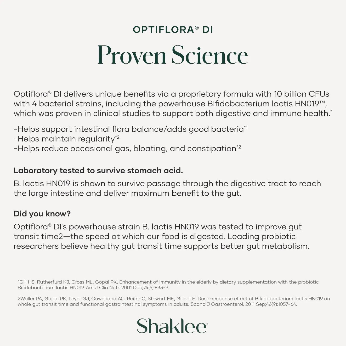 Optiflora Probiotic Complex 30 Capsulas Mejora Digestion E Inmunidad