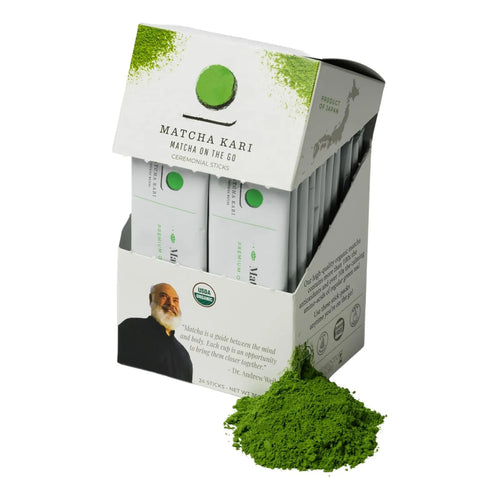 Té Verde Matcha Orgánico Ceremonial En Palitos Dr Weil Matcha Kari 24 Unidades