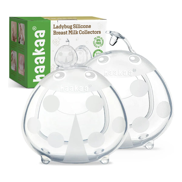 Colector Leche Materna Mariquita 70 Ml 2 Unidades Haakaa Lactancia