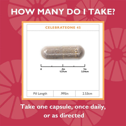 Multivitaminico Bariatrico CelebrateOne 45 Mg Hierro 30 Capsulas Suplemento Postcirugia