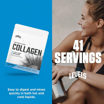 Péptidos De Colágeno Sin Sabor Levels 1 Lb Hidrolizado Para Piel Y Articulaciones