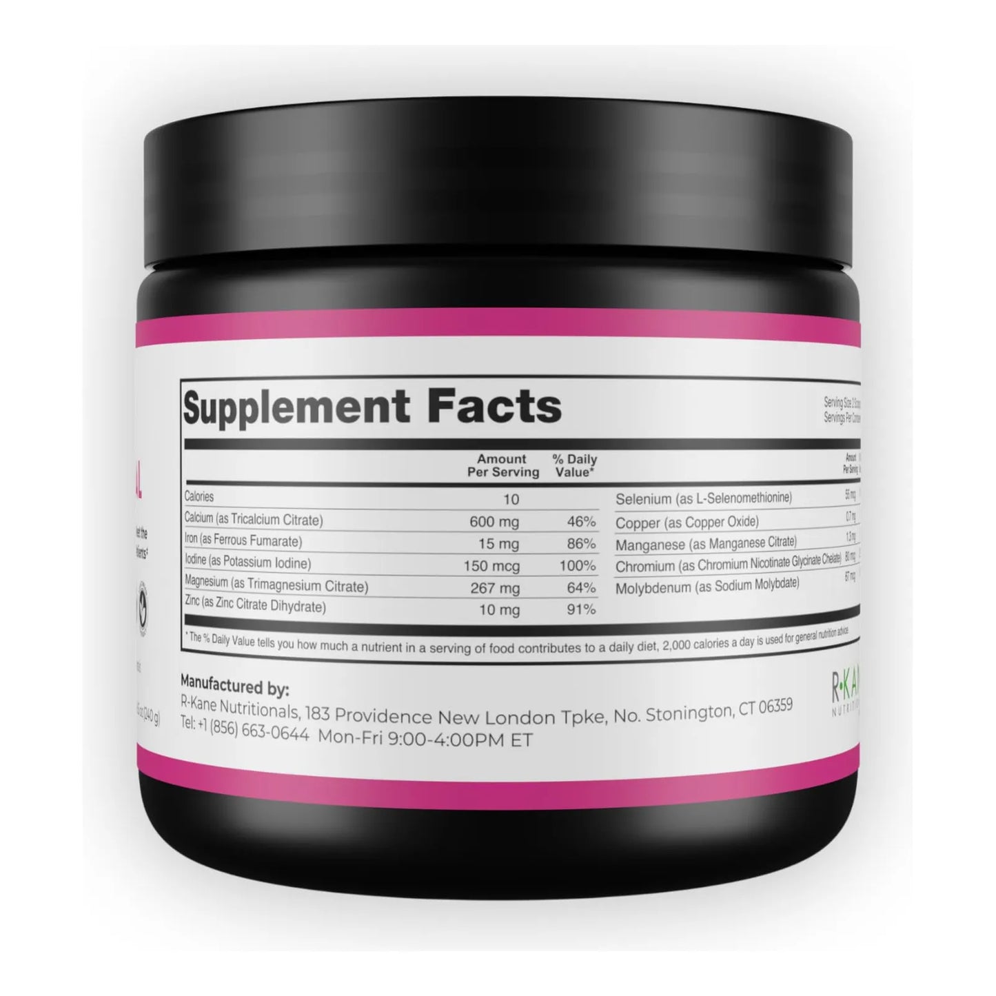 Suplemento Multimineral Bariátrico En Polvo Disolución Rápida 240g