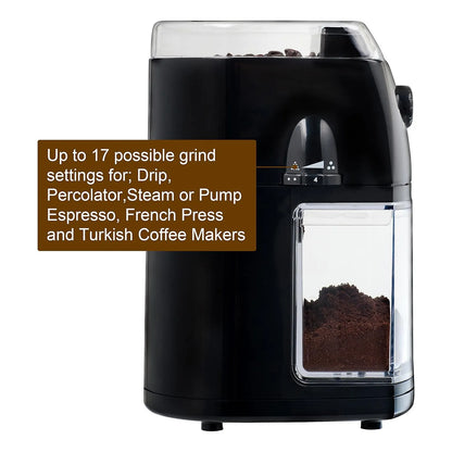 Molinillo De Café Eléctrico Automático Secura SCG 903B 17 Niveles Molienda Envío Gratis