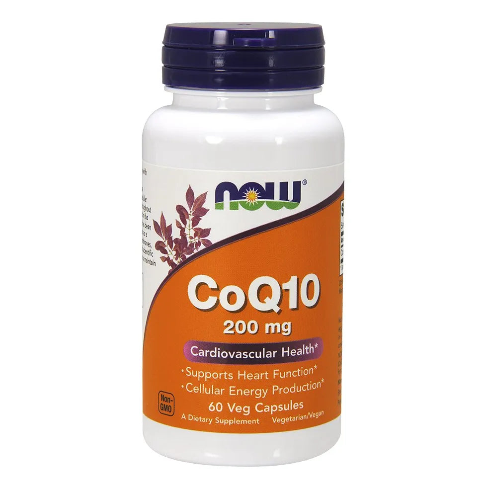 Coq10 200mg 60 Cápsulas Vegetales Paquete Doble Energía Y Vitalidad