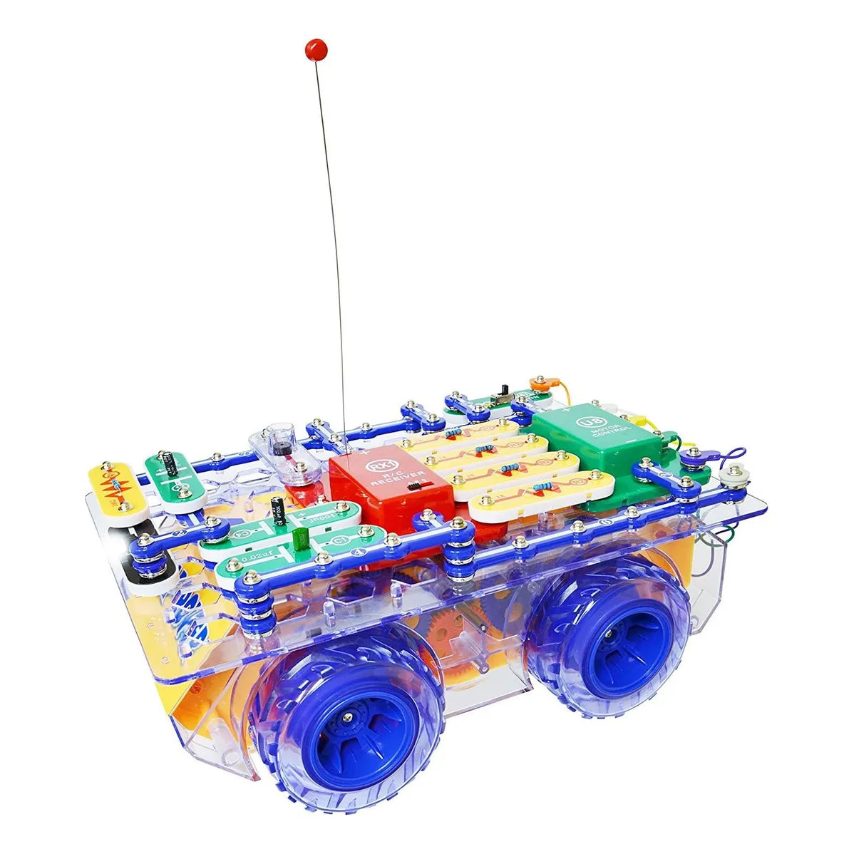 Snap Circuits R C Snap Rover Kit Robotica Educativa Para Ninos