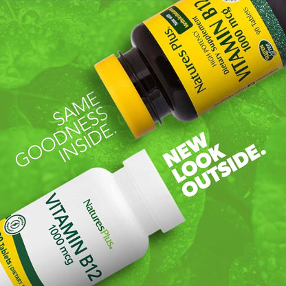 Vitamina B12 Metilcobalamina 1000 Mcg 90 Tabletas Energía Enfoque Memoria