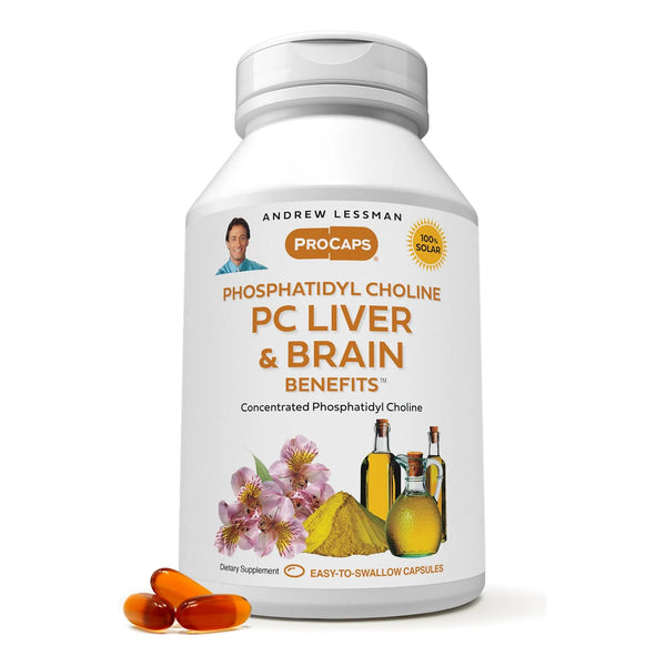 Capsulas De Fosfatidilcolina Para Higado Y Cerebro 360 Unidades