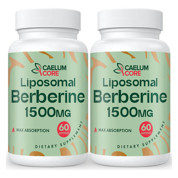 Berberina Liposomal HCL 1500mg Activa AMPK GLP1 Alta Biodisponibilidad Suplemento Salud