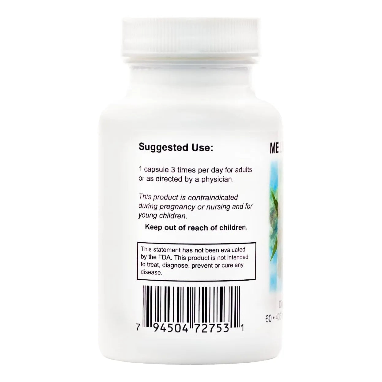 Melia Supreme 60 Capsulas Hoja De Neem Polvo Puro Supreme Nutrition