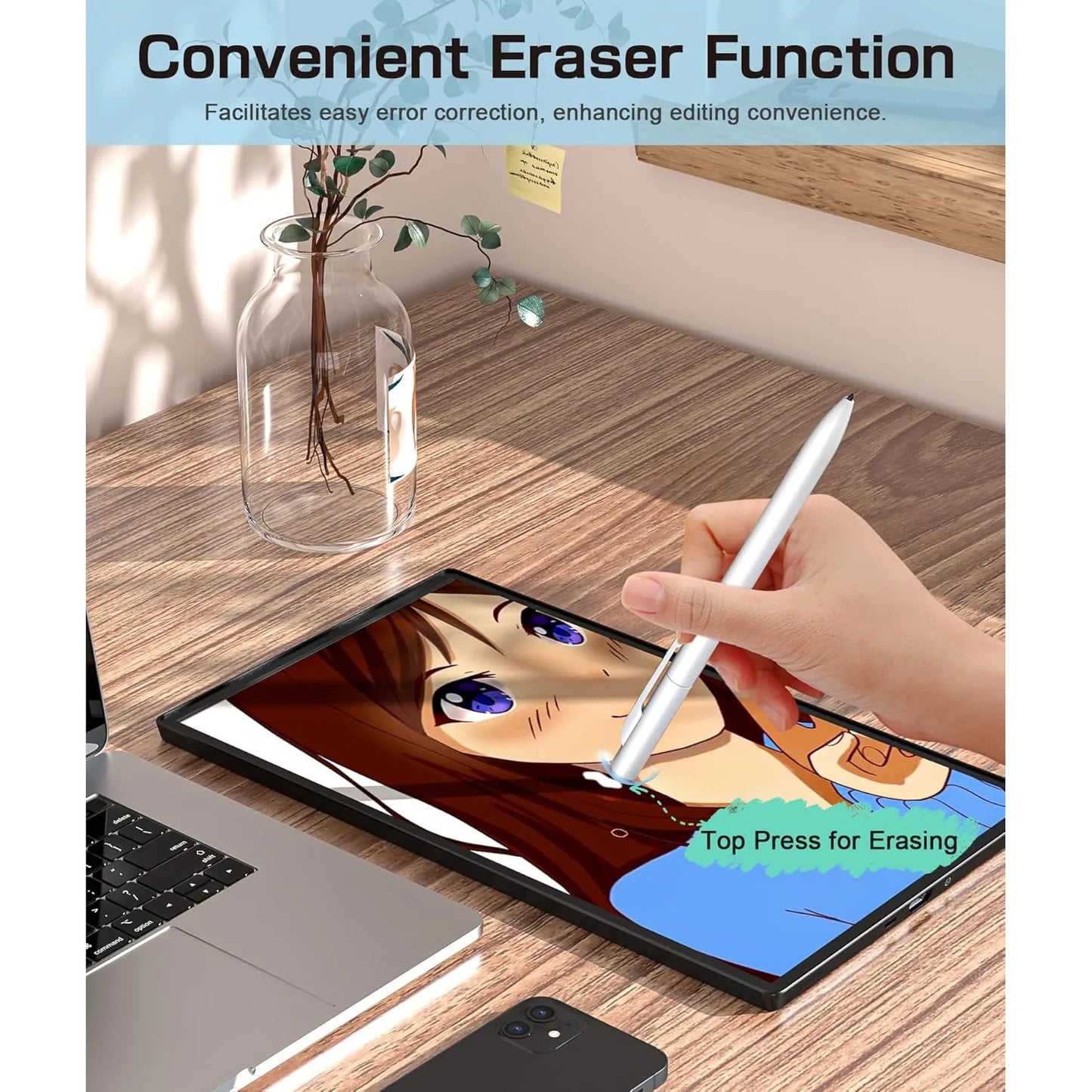 Bolígrafo Digital EMR Stylus Para Remarkable 2 Con Borrador Y 5 Puntas