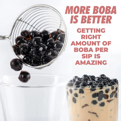 Perlas De Tapioca Cocción Rápida Sabor Azúcar Morena Boba 3 Paquetes