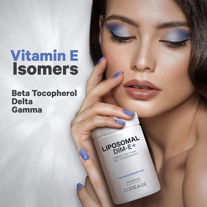 Vitamina DIM Liposomal Con Granada Y Brócoli Codeage 120 Cápsulas