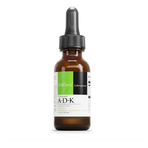 Suplemento Liposomal ADK Liquido Para Salud Osea Inmunidad Y Corazon