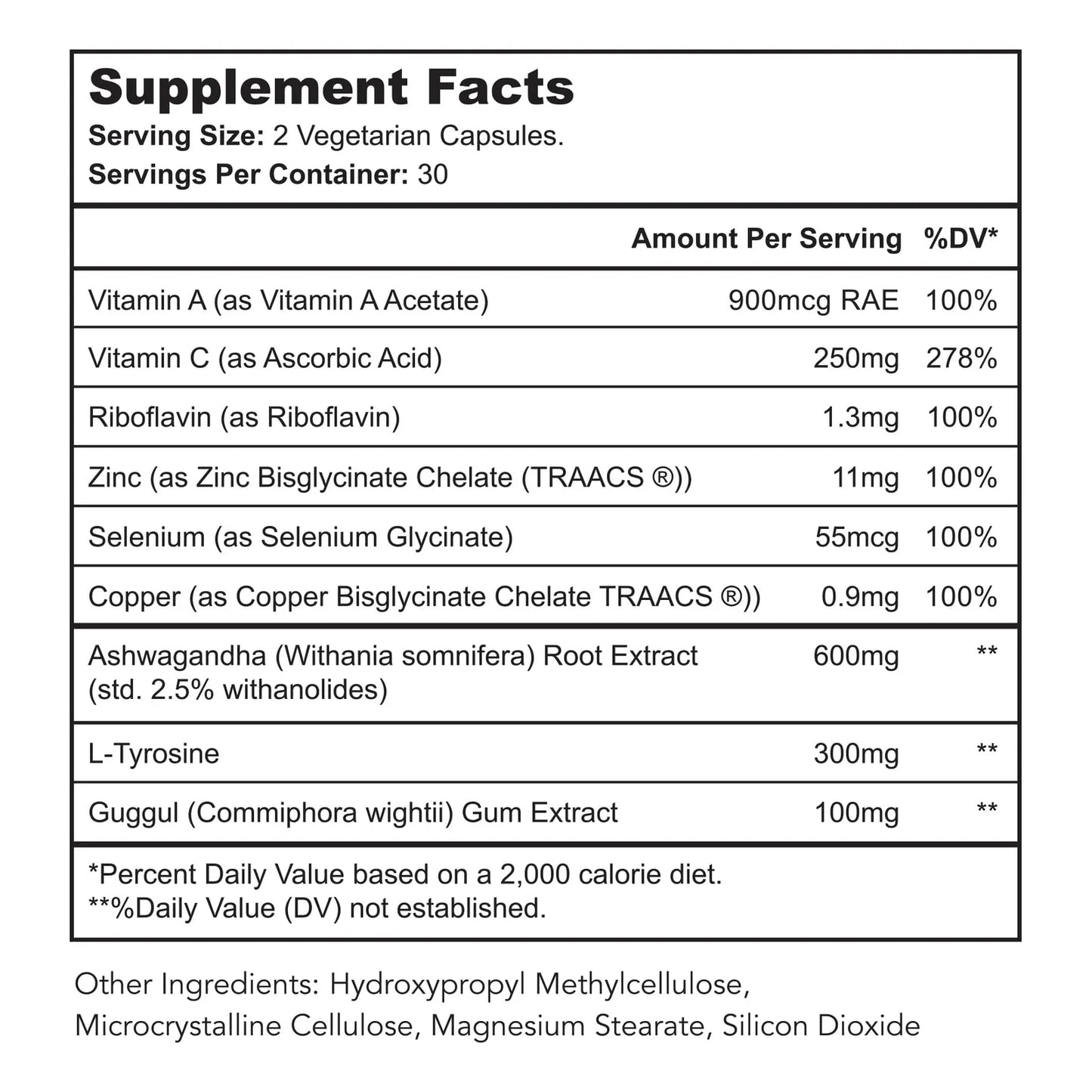 Thyroid Renew Suplemento Tiroideo Para Mujer Energía Y Concentración 60 Cápsulas