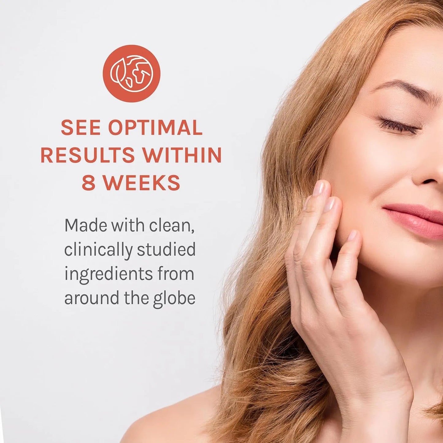 Polvo De Colageno Acido Hialuronico Vitamina C Piel Radiante Cabello Fuerte