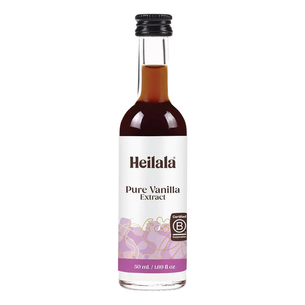 Extracto Vainilla Heilala Bourbon Madagascar Sin Azucar 1.69 Oz Sabor Intenso Y Etico
