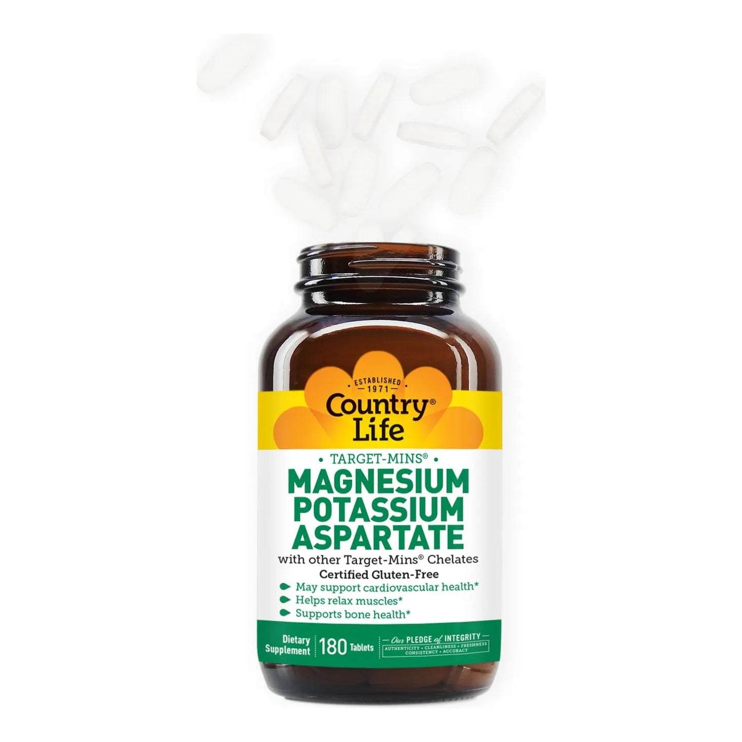 Target Mins Aspartato De Magnesio Y Potasio 180 Comprimidos Salud Cardiovascular Y Muscular